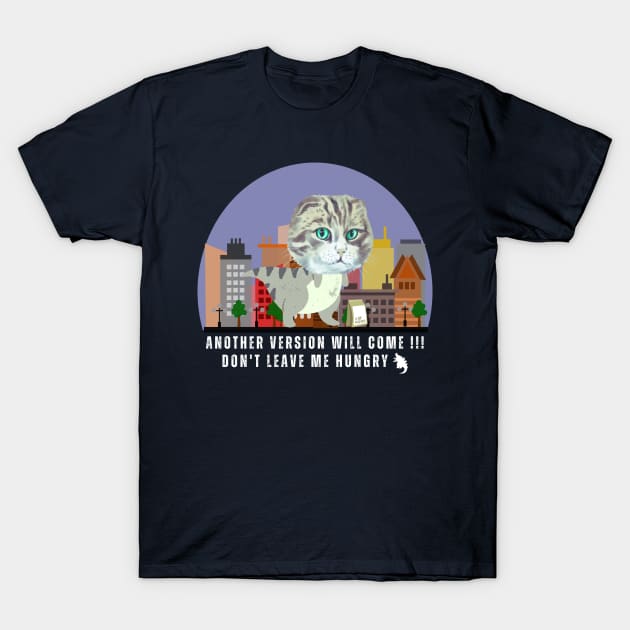 Cat dinosaur T-Shirt by Nano-none